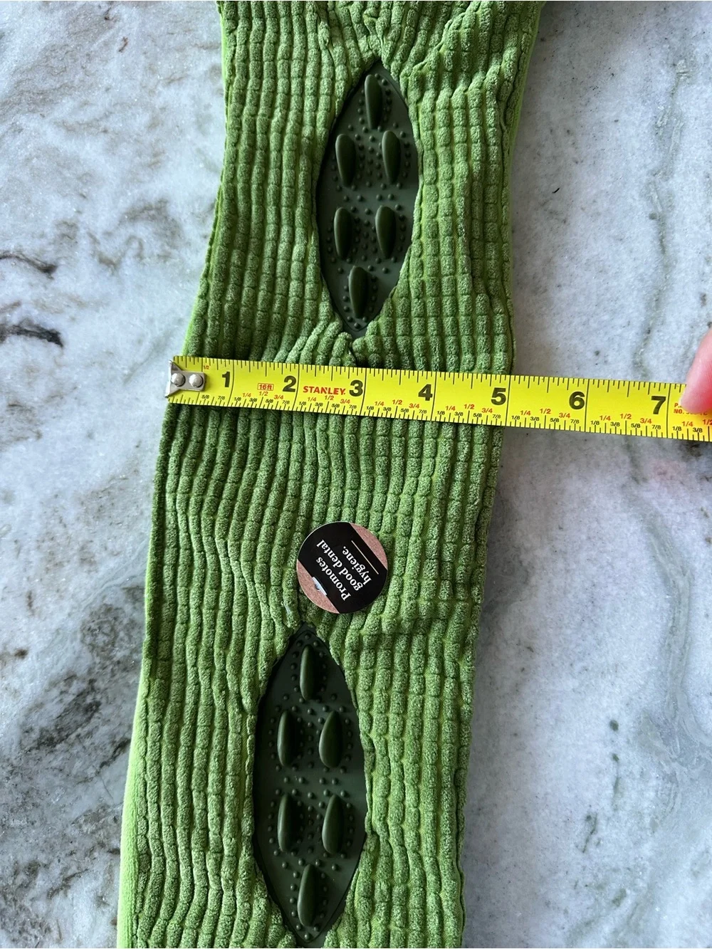 Green Plush alligator reptile Smithsonian Toy